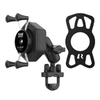 RAM-B-149Z-A-UN7-462:RAM-B-149Z-A-UN7-462_1:RAM® X-Grip® Phone Mount with Vibe-Safe™ & U-Bolt Base - Short