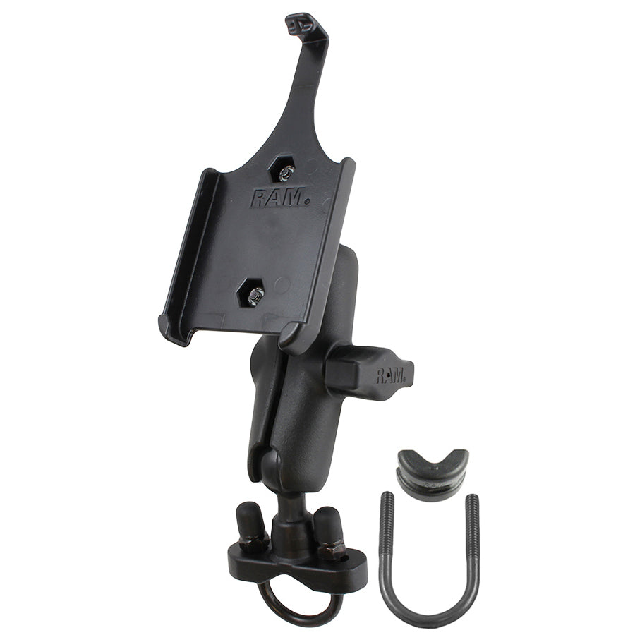 RAM-B-149Z-AP11:RAM-B-149Z-AP11_1:RAM® Handlebar U-Bolt Double Ball Mount for Apple iPhone 5 & 5s