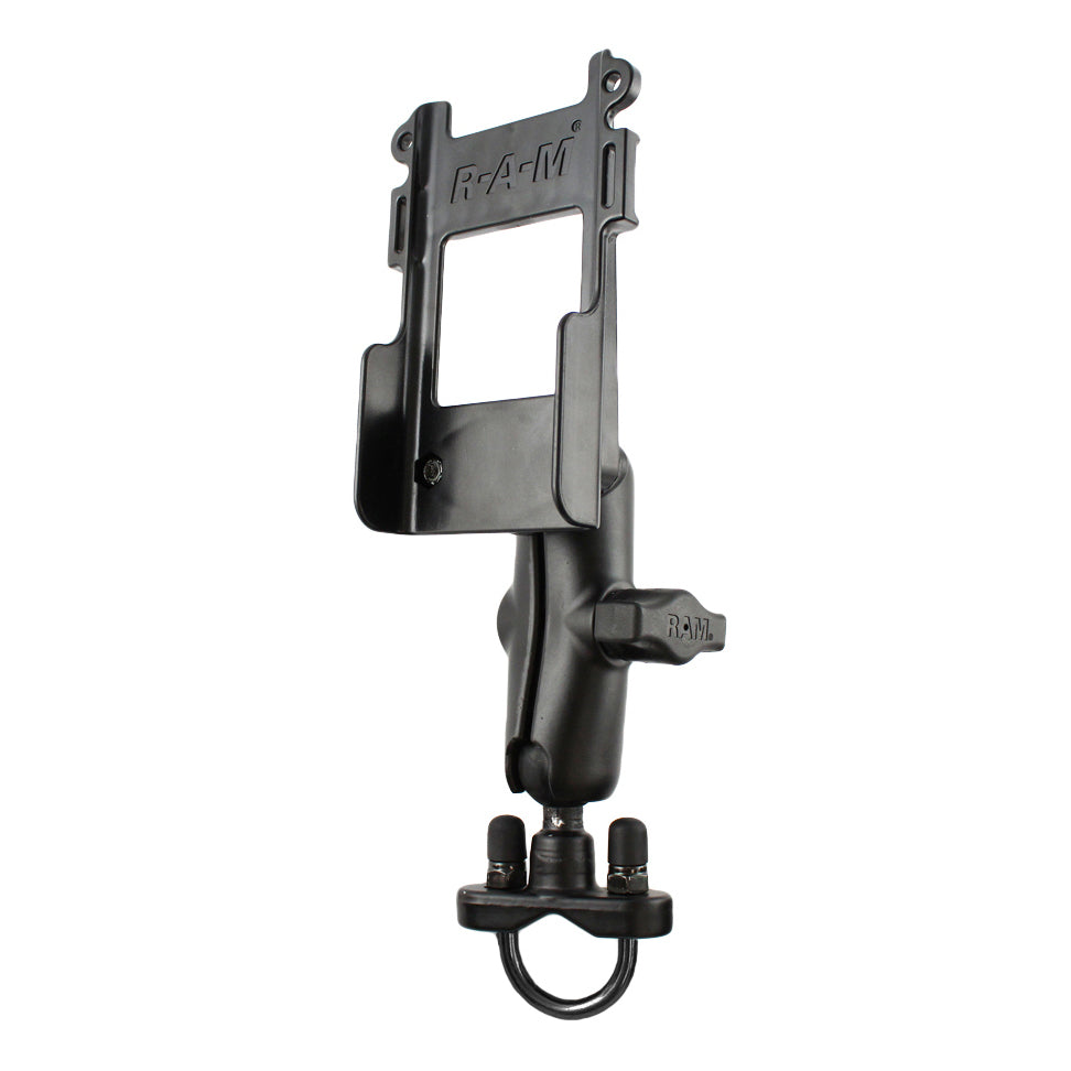RAM-B-149Z-BC1U:RAM-B-149Z-BC1U_1:RAM® Handlebar U-Bolt Mount with Universal Belt Clip Holder