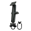 RAM-B-149Z-C-347U:RAM-B-149Z-C-347U_1:RAM® Handlebar U-Bolt Double Ball Mount with Rectangle AMPS Plate