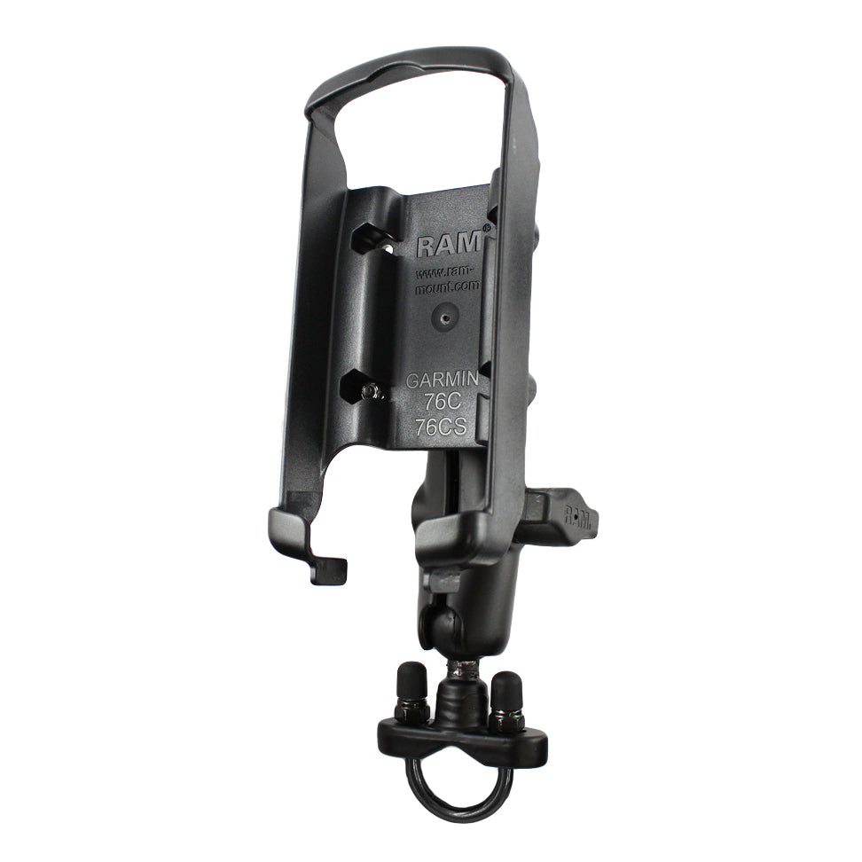 RAM-B-149Z-GA14U:RAM-B-149Z-GA14U_1:RAM® U-Bolt Double Ball Mount for Garmin GPSMAP 76 & 96 Series - Medium