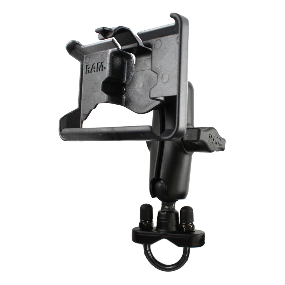 RAM-B-149Z-GA26U:RAM-B-149Z-GA26U_1:RAM® Handlebar U-Bolt Double Ball Mount for Garmin nuvi 700 Series