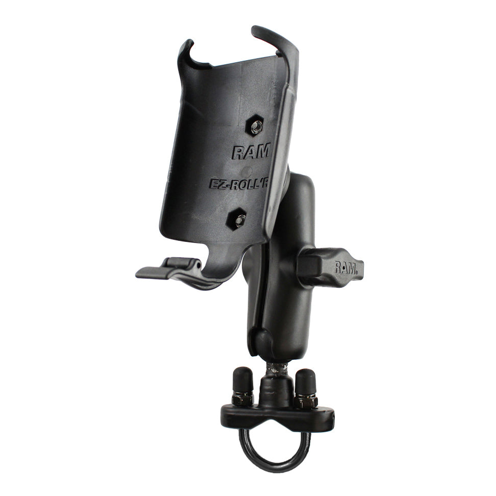 RAM-B-149Z-GA27U:RAM-B-149Z-GA27U_1:RAM® Handlebar U-Bolt Double Ball Mount for Garmin Colorado 400c + More