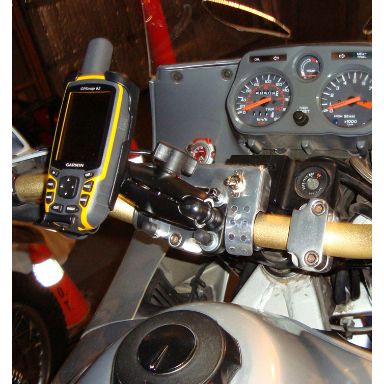 RAM-B-149Z-GA41U:RAM-B-149Z-GA41U_1:RAM® Handlebar U-Bolt Mount for Garmin Astro 320, GPSMAP 62 & 64 Series