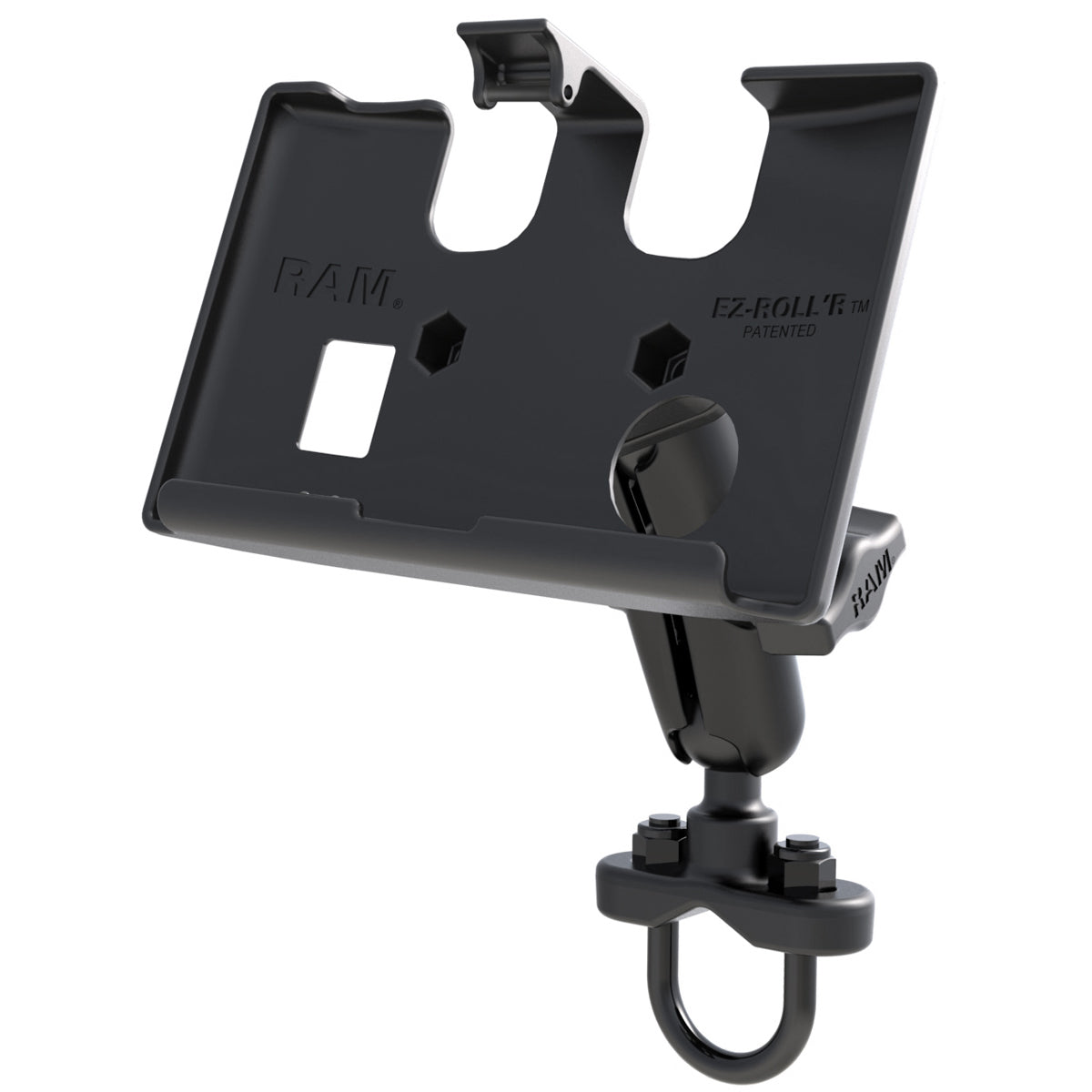 RAM-B-149Z-GA55U:RAM-B-149Z-GA55U_1:RAM® Handlebar U-Bolt Mount for Garmin nuvi 52, 54, 55, 56, 57, & 58