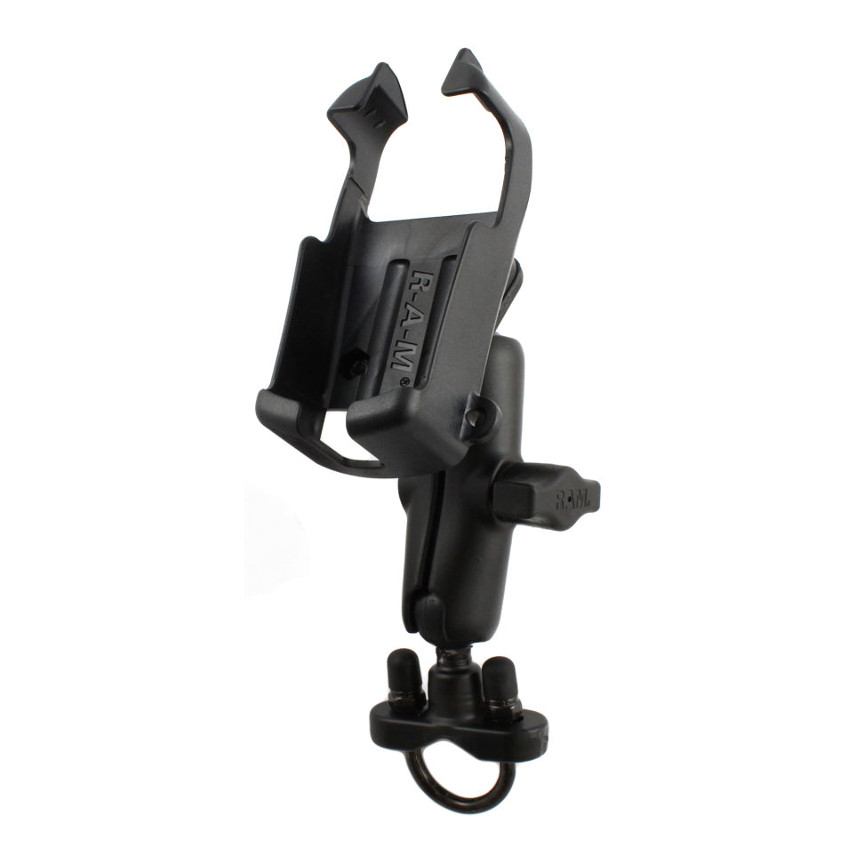 RAM-B-149Z-GA5U:RAM-B-149Z-GA5U_1:RAM® Handlebar U-Bolt Double Ball Mount for Garmin eTrex Venture + More
