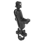 RAM-B-149Z-GOP1U:RAM-B-149Z-GOP1U_1:RAM® U-Bolt Double Ball Mount with Action Camera Adapter - Medium