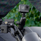 RAM-B-149Z-GOP1U:RAM-B-149Z-GOP1U_1:RAM® U-Bolt Double Ball Mount with Action Camera Adapter - Medium