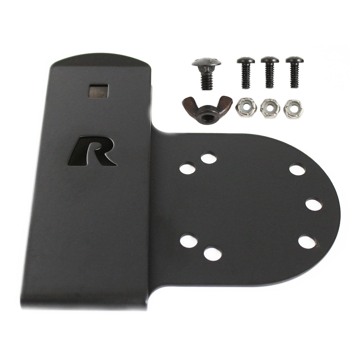 RAM-B-149Z-GUN1U:RAM-B-149Z-GUN1U_1:RAM® Handlebar U-Bolt Double Ball Mount with Gun Holster Clip