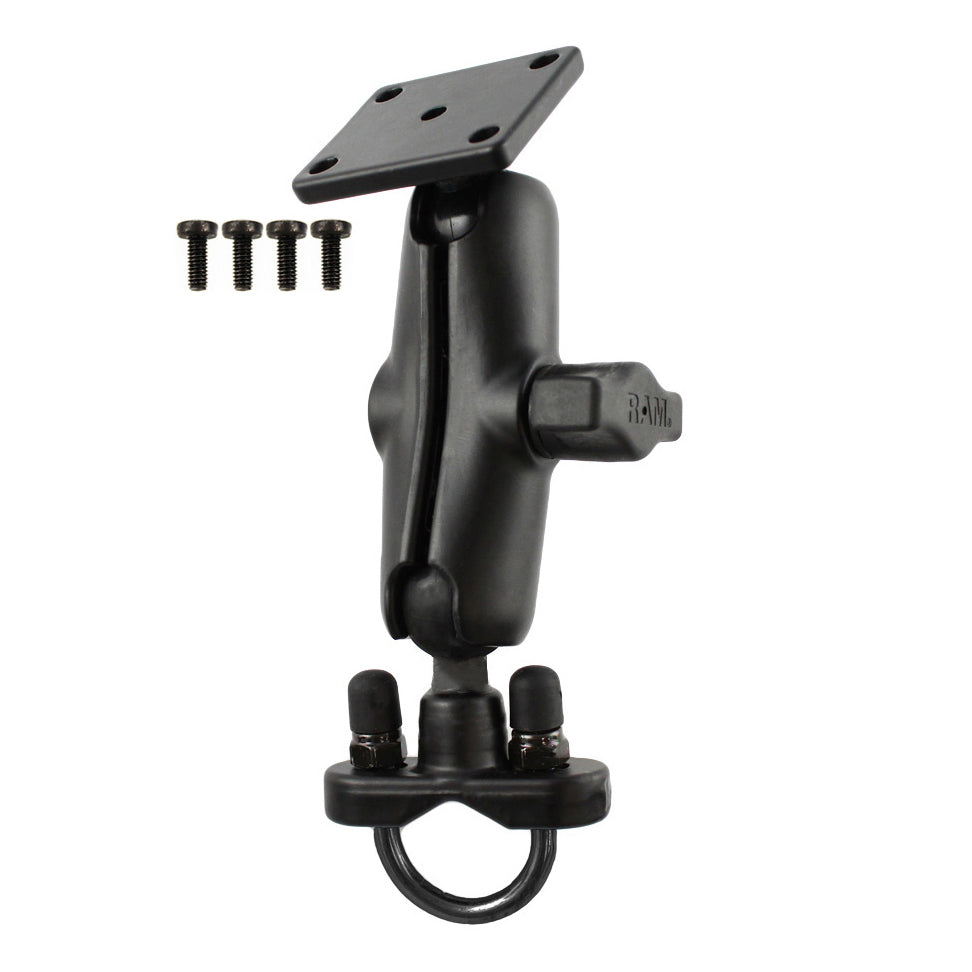 RAM-B-149Z-MA4U:RAM-B-149Z-MA4U_1:RAM® Handlebar U-Bolt Double Ball Mount for Magellan Maestro + More