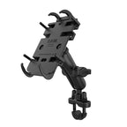 RAM-B-149Z-PD3U:RAM-B-149Z-PD3U_1:RAM® Quick-Grip™ Phone Mount with Handlebar U-Bolt Base - Medium