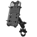 RAM-B-149Z-PD4U:RAM-B-149Z-PD4U_1:RAM® Quick-Grip™ XL Phone Mount with Handlebar U-Bolt Base - Medium