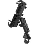 RAM-B-149Z-PD4U:RAM-B-149Z-PD4U_1:RAM® Quick-Grip™ XL Phone Mount with Handlebar U-Bolt Base - Medium