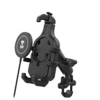 RAM-B-149Z-PD5-W2MU:RAM-B-149Z-PD5-W2MU_1:RAM® Quick-Grip™ Pro Phone Handlebar Mount with Qi2 15W Wireless Charger