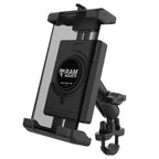 RAM-B-149Z-PD7U:RAM-B-149Z-PD7U_1:RAM® Quick-Grip™ Pro XL Phone Mount with Handlebar U-Bolt Base - Medium