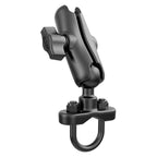 RAM-B-149Z-QU1U:RAM-B-149Z-QU1U_1:RAM® Handlebar U-Bolt Base with Double Socket Arm