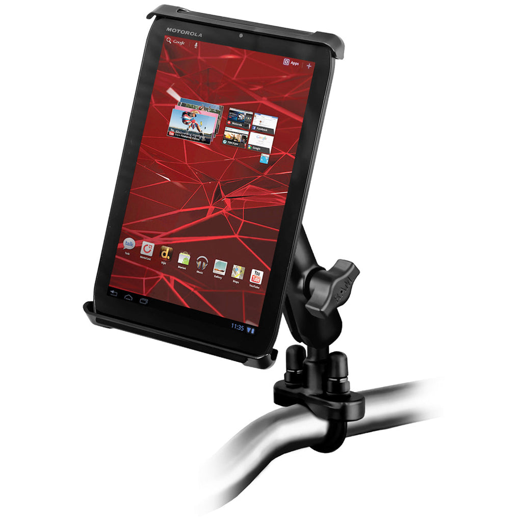 RAM-B-149Z-TAB-SM:RAM-B-149Z-TAB-SM_1:RAM® Tab-Tite™ Handlebar U-Bolt Mount for Small Tablets