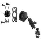 RAM-B-149Z-UN10-462:RAM-B-149Z-UN10-462_1:RAM® X-Grip® Large Phone Mount with Vibe-Safe™ & U-Bolt Base - Medium
