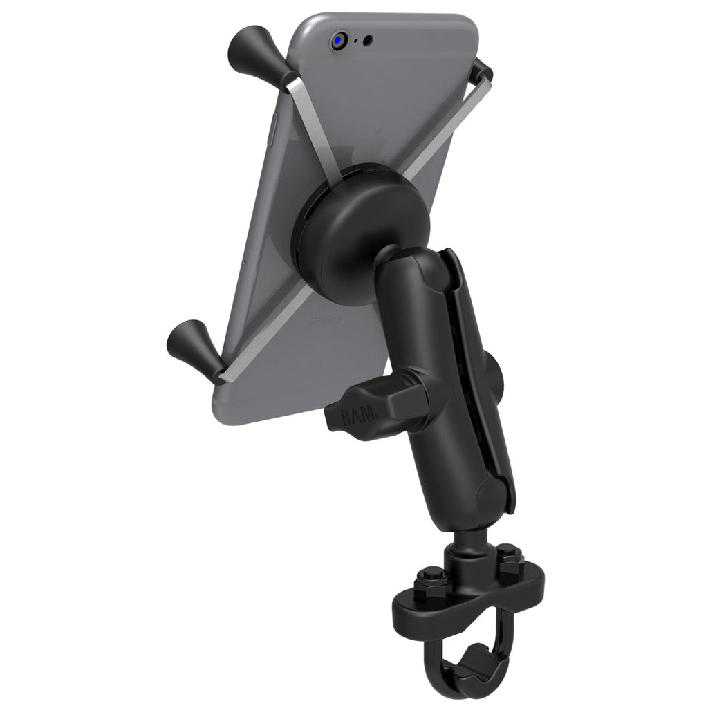 RAM-B-149Z-UN10U:RAM-B-149Z-UN10U_1:RAM® X-Grip® Large Phone Mount with Handlebar U-Bolt Base - Medium
