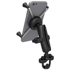 RAM-B-149Z-UN10U:RAM-B-149Z-UN10U_1:RAM® X-Grip® Large Phone Mount with Handlebar U-Bolt Base - Medium