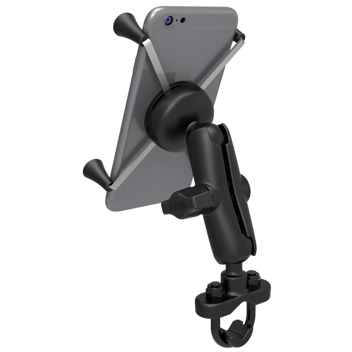 RAM-B-149Z-UN10U:RAM-B-149Z-UN10U_1:RAM® X-Grip® Large Phone Mount with Handlebar U-Bolt Base - Medium