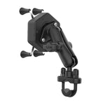 RAM-B-149Z-UN7-462:RAM-B-149Z-UN7-462_1:RAM® X-Grip® Phone Mount with Vibe-Safe™ & U-Bolt Base - Medium
