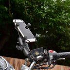 RAM-B-149Z-UN7U:RAM-B-149Z-UN7U_1:RAM® X-Grip® Phone Mount with Handlebar U-Bolt Base - Medium