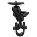 RAM-B-149ZA-C1U:RAM-B-149ZA-C1U_1:RAM® Handlebar U-Bolt Double Ball Mount 1/4"-20 Threaded Stud - Short