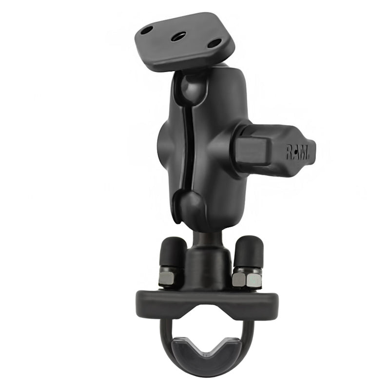 RAM-B-149ZU-A:RAM-B-149ZU-A_1:RAM® Handlebar U-Bolt Double Ball Mount - B Size Short