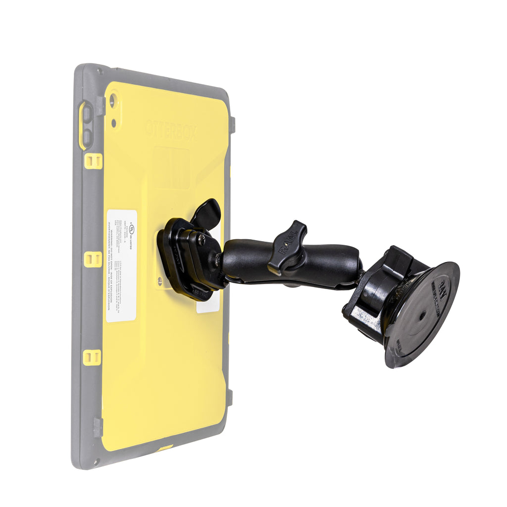 RAM-B-166-326U:RAM-B-166-326U_1:RAM® Twist-Lock™ Suction Cup Mount with EZY-Mount™ Quick Release Adapter