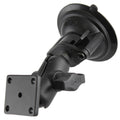RAM-B-166-A-347-DYN1U:RAM-B-166-A-347-DYN1U_1:RAM® Twist-Lock™ Suction Cup Double Ball Mount with AMPS Hole Pattern
