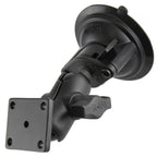 RAM-B-166-A-347-DYN1U:RAM-B-166-A-347-DYN1U_1:RAM® Twist-Lock™ Suction Cup Double Ball Mount with AMPS Hole Pattern