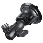 RAM-B-166-A-GOP1U:RAM-B-166-A-GOP1U_1:RAM® Twist-Lock™ Suction Cup Mount with Action Camera Adapter - Short