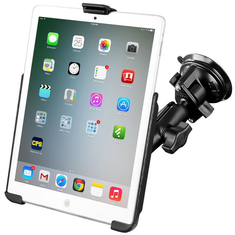 RAM-B-166-AP14U:RAM-B-166-AP14U_1:RAM® EZ-Roll'r™ for iPad mini 1-3 with RAM® Twist-Lock™ Suction Cup