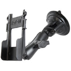 RAM-B-166-BC1:RAM-B-166-BC1_1:RAM® Twist-Lock™ Suction Cup Mount with Universal Belt Clip Holder