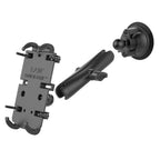 RAM-B-166-C-PD4U:RAM-B-166-C-PD4U_1:RAM® Quick-Grip™ XL Phone Mount with Twist-Lock™ Suction Cup - Long