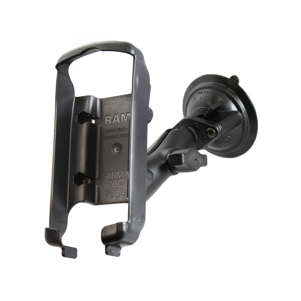RAM-B-166-GA14U:RAM-B-166-GA14U_1:RAM® Twist-Lock™ Suction Cup Mount for Garmin GPSMAP 76 & 96 Series