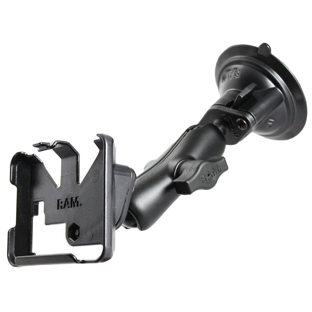 RAM-B-166-GA24U:RAM-B-166-GA24U_1:RAM® Twist-Lock™ Suction Cup Mount for Garmin nuvi 200, 205 + More