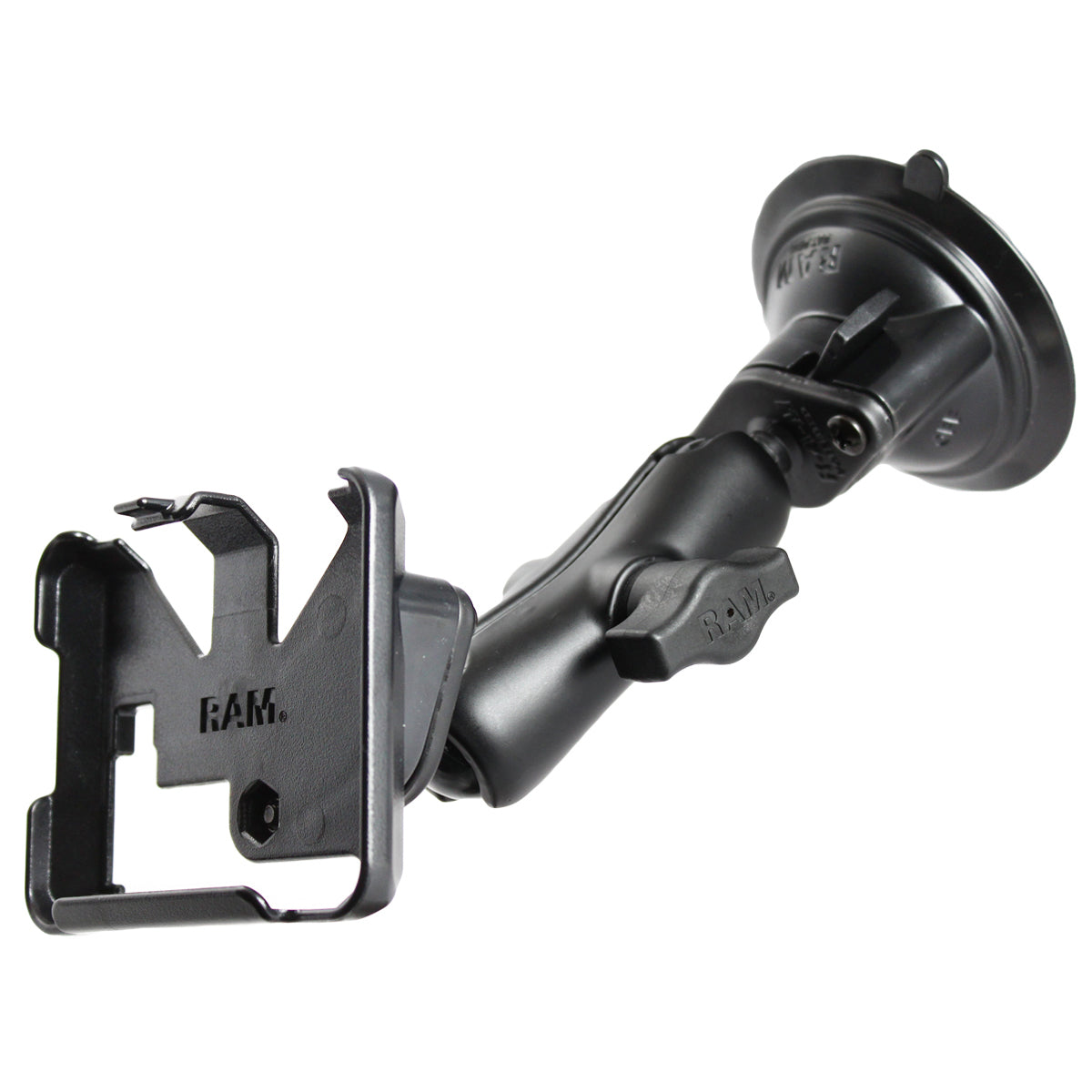 RAM-B-166-GA24U:RAM-B-166-GA24U_1:RAM® Twist-Lock™ Suction Cup Mount for Garmin nuvi 200, 205 + More