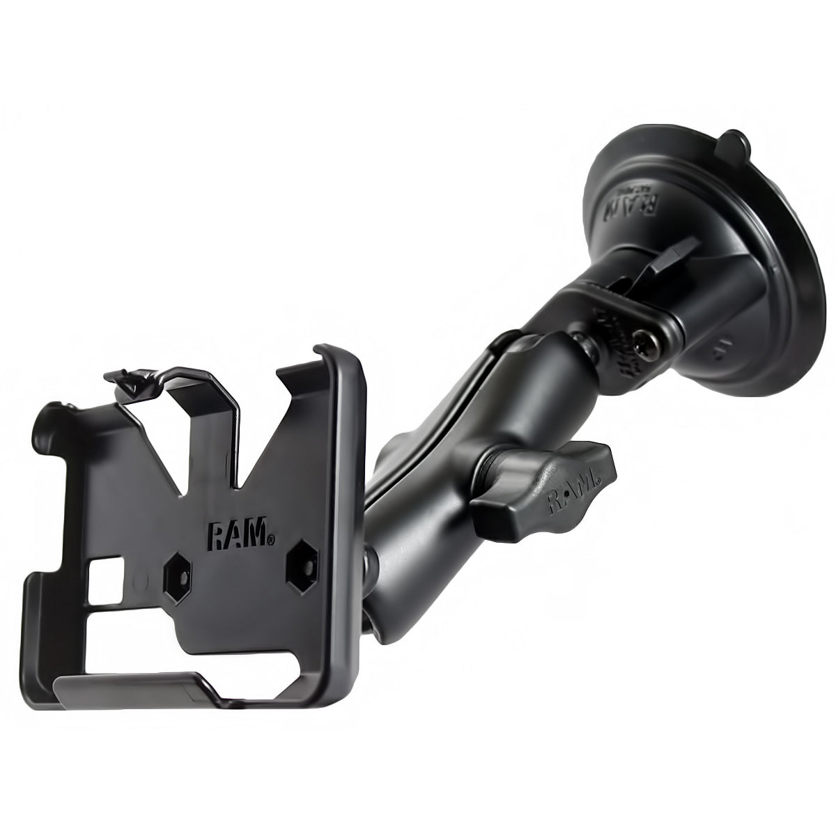 RAM-B-166-GA25U:RAM-B-166-GA25U_1:RAM® Twist-Lock™ Suction Cup Mount for Garmin nuvi 200W, 465T + More