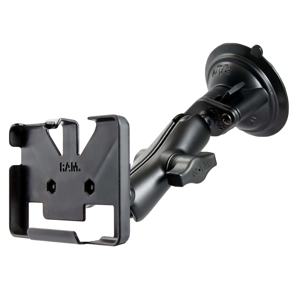RAM-B-166-GA35U:RAM-B-166-GA35U_1:RAM® Twist-Lock™ Suction Cup Mount for Garmin nuvi 1440, 1490T + More