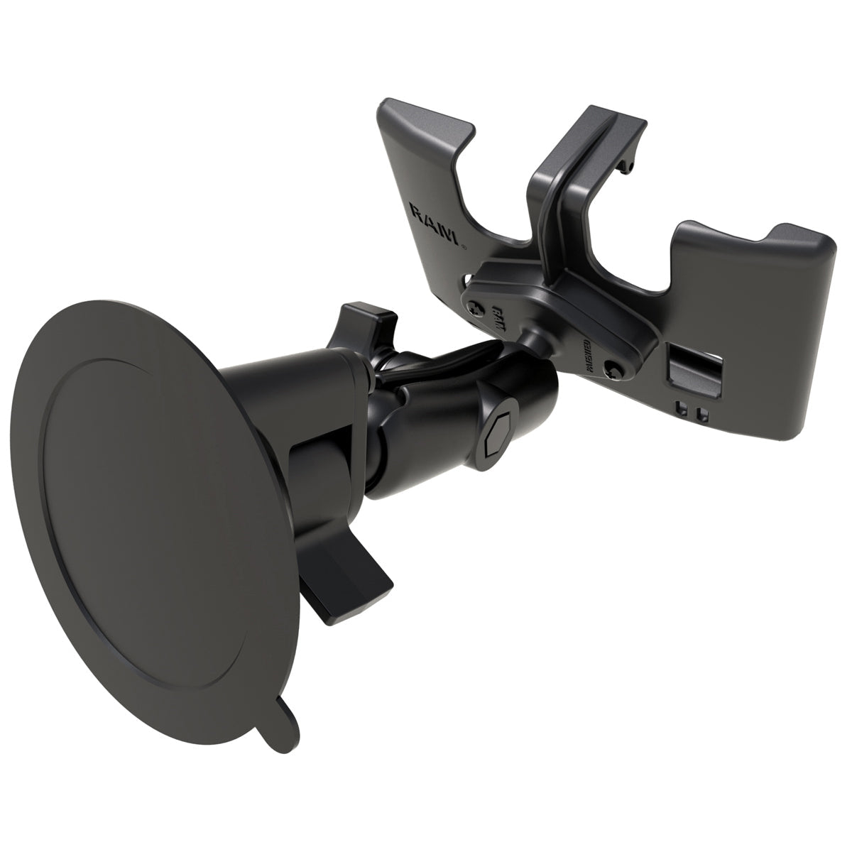 RAM-B-166-GA55U:RAM-B-166-GA55U_1:RAM® Twist-Lock™ Suction Cup Mount for Garmin nuvi 52, 54, 55, 56 & 58