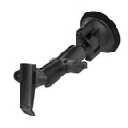 RAM-B-166-GA76U:RAM-B-166-GA76U_1:RAM® Twist-Lock™ Suction Cup Mount with Garmin Spine Clip Holder