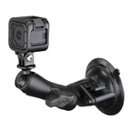 RAM-B-166-GOP1U:RAM-B-166-GOP1U_1:RAM® Twist-Lock™ Suction Cup Mount with Action Camera Adapter - Medium