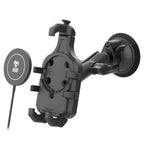 RAM-B-166-PD5-W2MU:RAM-B-166-PD5-W2MU_1:RAM® Quick-Grip™ Pro Suction Cup Mount with Qi2 15W Wireless Charger