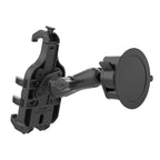 RAM-B-166-PD5-W2MU:RAM-B-166-PD5-W2MU_1:RAM® Quick-Grip™ Pro Suction Cup Mount with Qi2 15W Wireless Charger