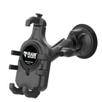 RAM-B-166-PD5U:RAM-B-166-PD5U_1:RAM® Quick-Grip™ Pro Phone Mount with Twist-Lock™ Suction Cup - Medium