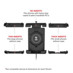 RAM-B-166-PD7-W2MU:RAM-B-166-PD7-W2MU_1:RAM® Quick-Grip™ Pro XL Suction Cup Mount with Qi2 15W Wireless Charger