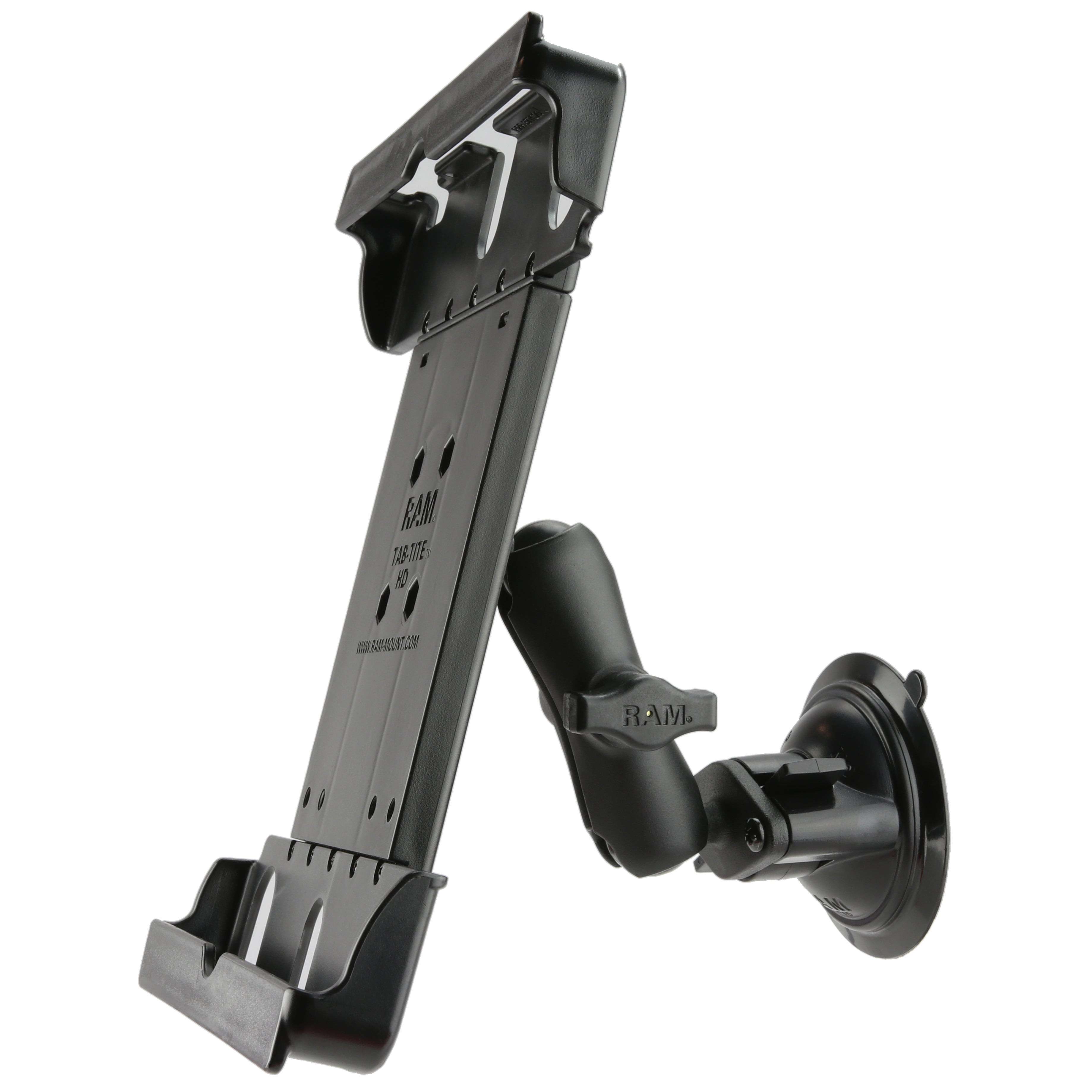 RAM-B-166-TAB20U:RAM-B-166-TAB20U_1:RAM® Tab-Tite™ Suction Cup Mount for 9"-10.5" Tablets with Case