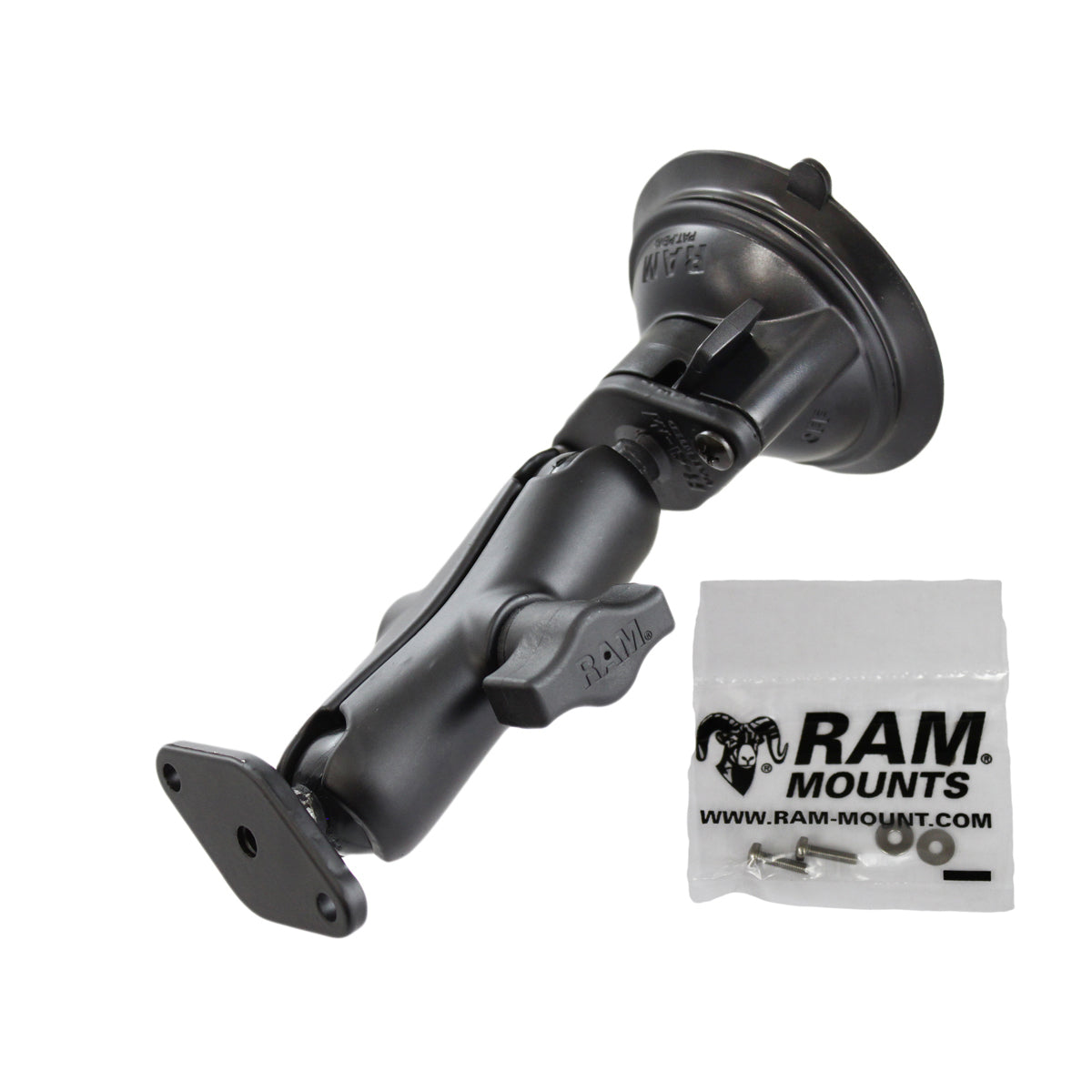 RAM-B-166-TO2U:RAM-B-166-TO2U_1:RAM® Twist-Lock™ Suction Cup Mount for TomTom Rider